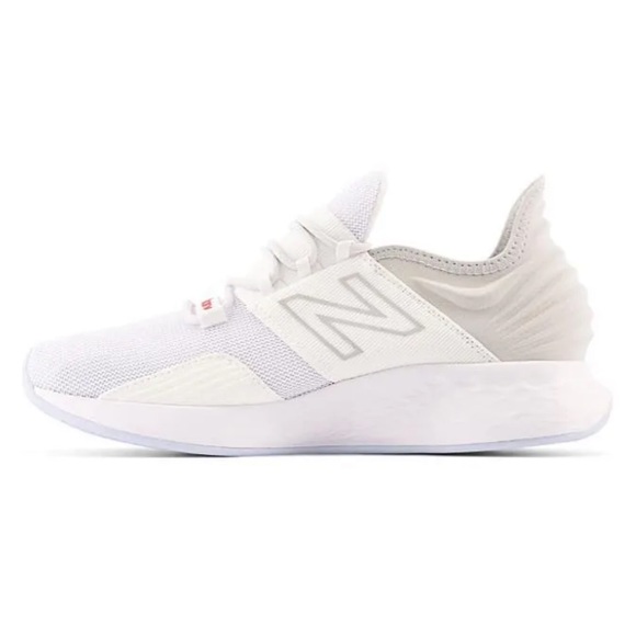 New Balance Fresh Foam ROAV White/Solar Men's Athletic Running Training Shoes - Picture 2 of 5